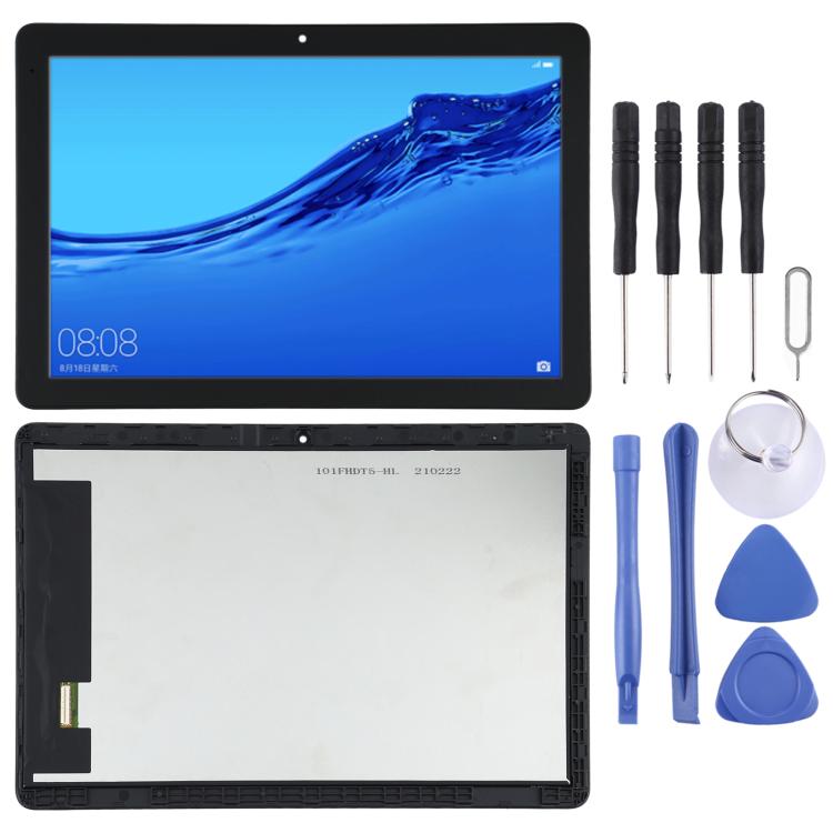 ⁧شاشة LCD ومحول رقمي كامل مع إطار لجهاز Huawei MediaPad T5 AGS2-W09/AGS-W19⁩, For Huawei MediaPad T5