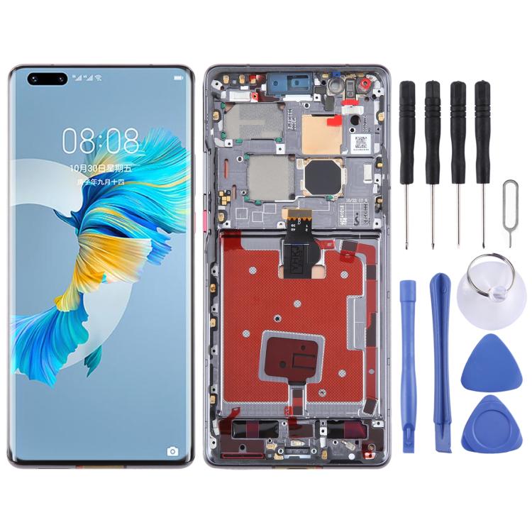 Original screen with frame for Huawei Mate 40 Pro at the best price