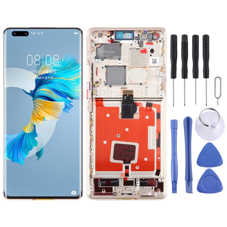 Original screen with frame for Huawei Mate 40 Pro at the best price