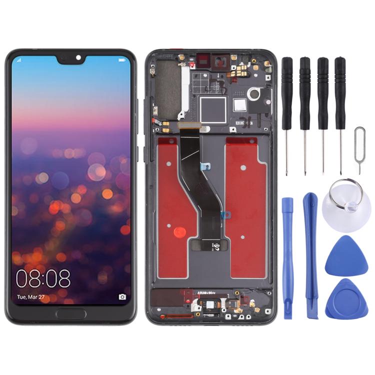 Original LCD screen with frame for Huawei P20 Pro at the best price