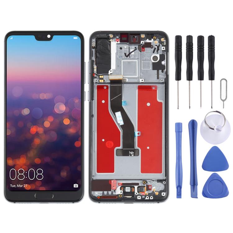 Original LCD screen with frame for Huawei P20 Pro at the best price