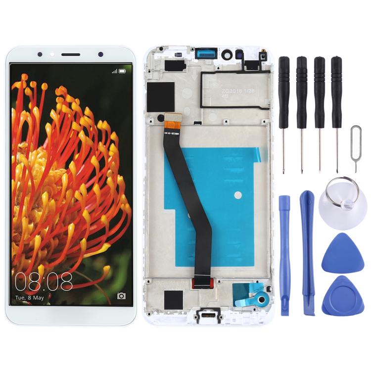 Full LCD screen with frame for Huawei Y6 2018