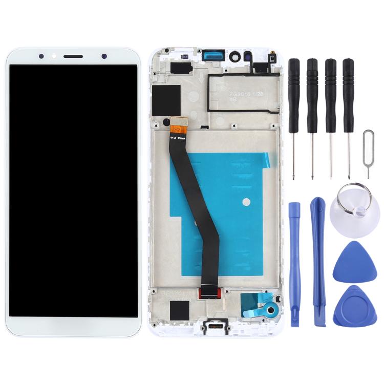 Full LCD screen with frame for Huawei Y6 2018