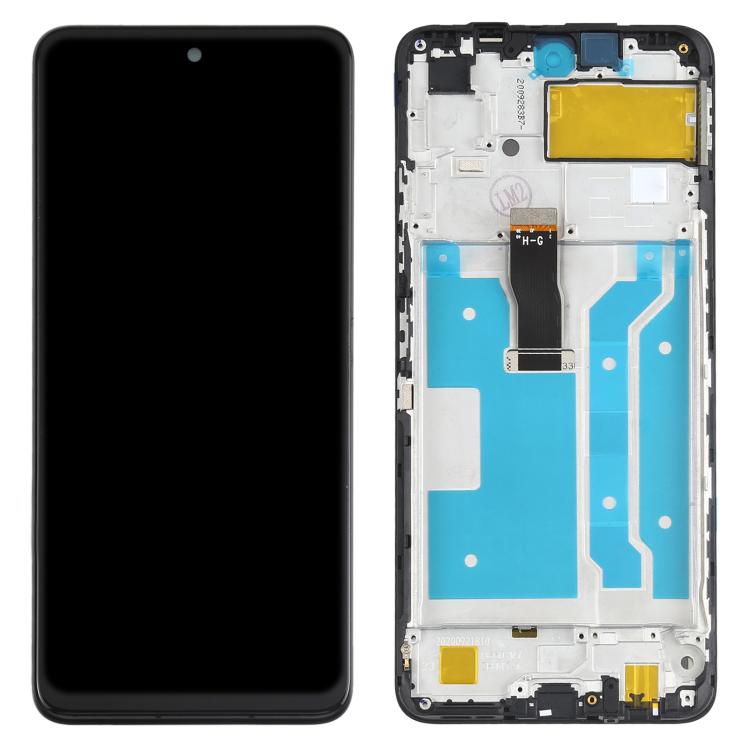 ⁧مجموعة كاملة لشاشة LCD ومحول رقمي مع إطار لهاتف Huawei P Smart 2021⁩, For Huawei P Smart 2021