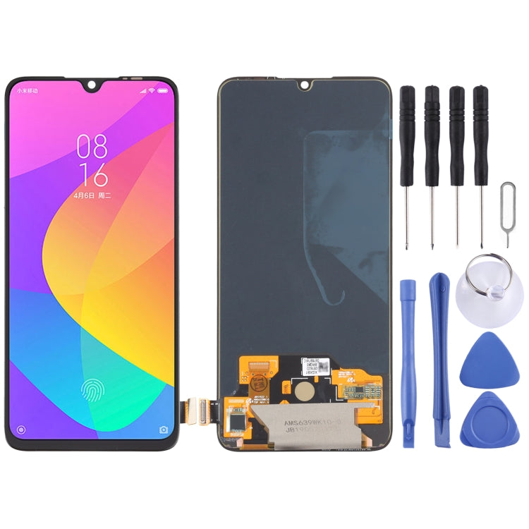 ⁧مجموعة كاملة لشاشة LCD ومحول رقمي من مادة OLED لهاتف Xiaomi Mi CC9 / Mi 9 Lite⁩, For Xiaomi Mi CC9 / Mi 9 Lite (OLED Material)