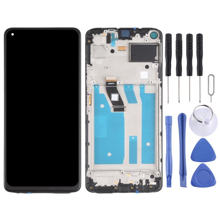 ⁧مجموعة كاملة لشاشة LCD ومحول رقمي مع إطار لهاتف Huawei Mate 40 Lite⁩, For Huawei Mate 40 Lite