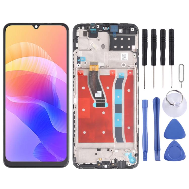 ⁧مجموعة كاملة لشاشة LCD ومحول رقمي مع إطار لهاتف Huawei Enjoy 20 5G⁩, For Huawei Enjoy 20 5G