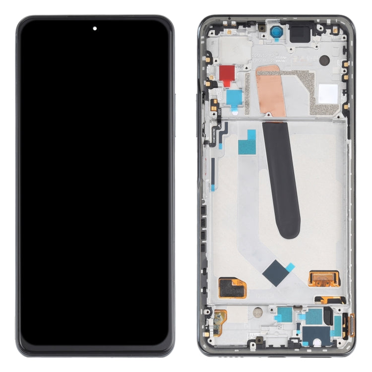 شاشة OLED شاومي Redmi K40 وK40 Pro مع إطار
