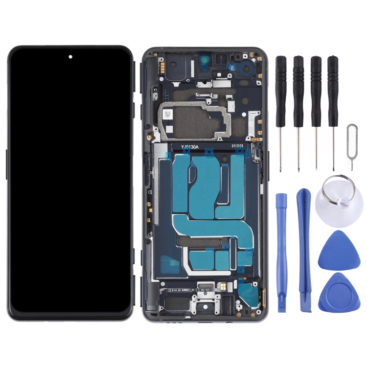 Original full LCD screen with frame for Xiaomi Black Shark 4