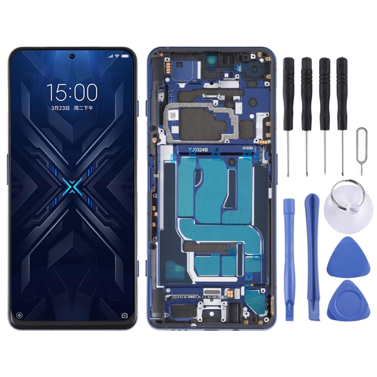Original full LCD screen with frame for Xiaomi Black Shark 4