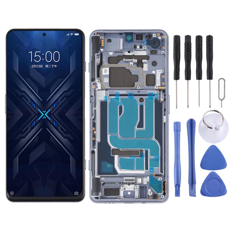 Original full LCD screen with frame for Xiaomi Black Shark 4