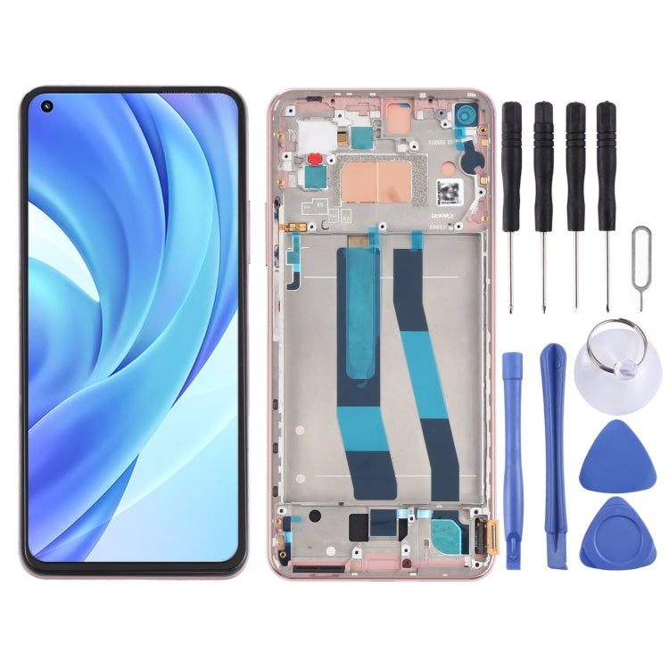 شاشة AMOLED أصلية شاومي Mi 11 Lite و11 Lite 5G NE