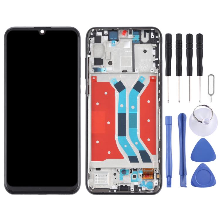 LCD screen with frame for Huawei Y8p full assembly