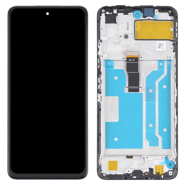 Full LCD screen with frame for Huawei Y7a