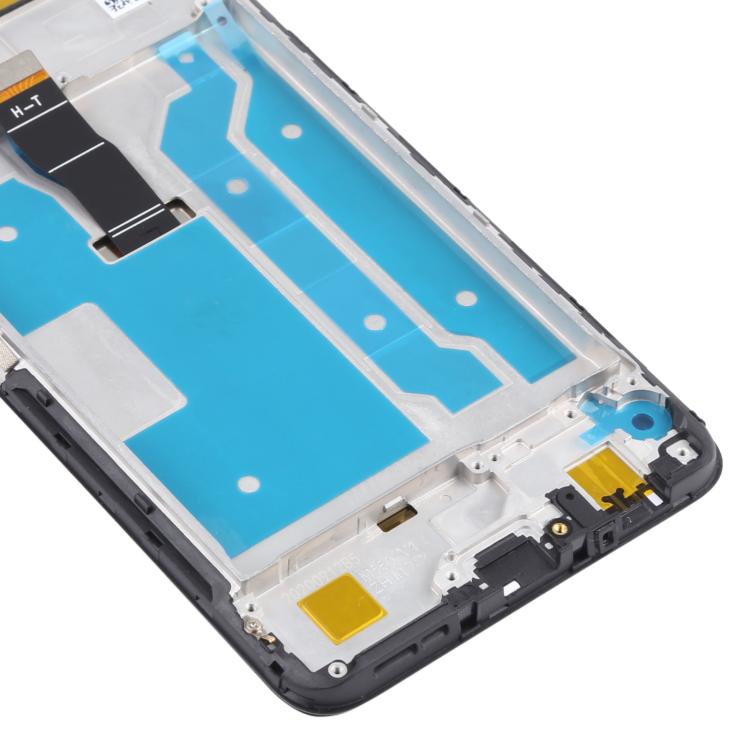 Full LCD screen with frame for Huawei Y7a