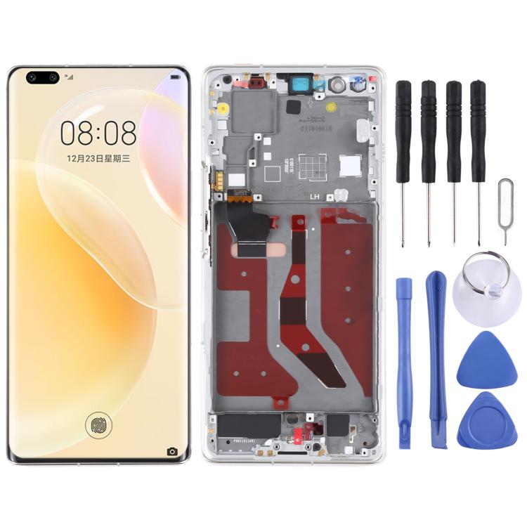 شاشة LCD كاملة مع إطار لهاتف هواوي Nova 8 Pro 5G