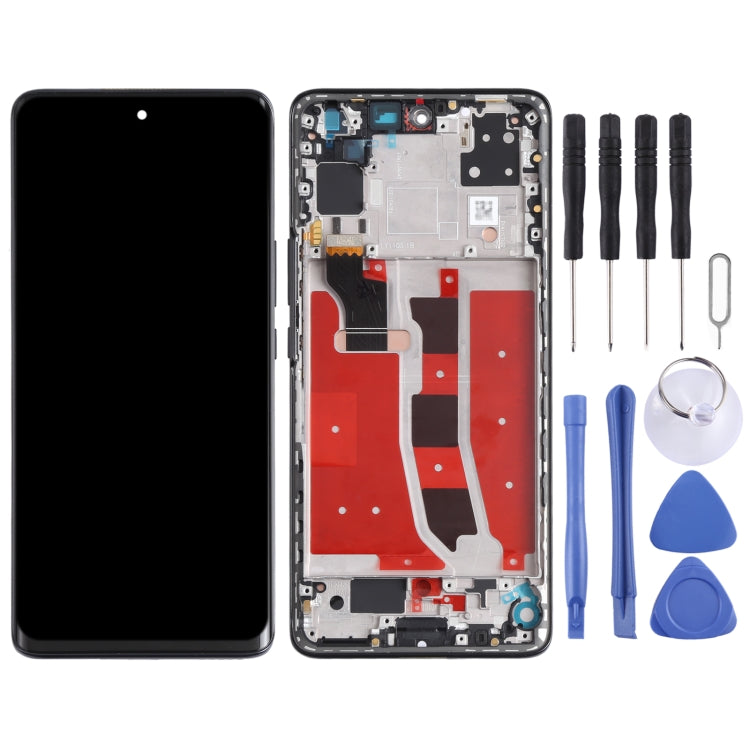 شاشة LCD أصلية كاملة مع إطار لهاتف هونر V40 Lite
