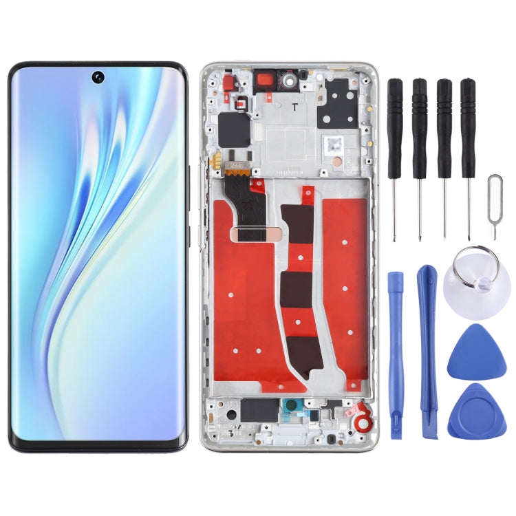 شاشة LCD أصلية كاملة مع إطار لهاتف هونر V40 Lite