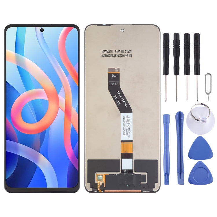 شاشة IPS كاملة مع محول رقمي لهاتف شاومي Redmi Note 11 5G