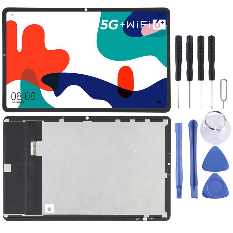 ⁧مجموعة كاملة لشاشة LCD ومحول رقمي أصلي لهاتف Huawei MatePad 5G BAH3-AN10⁩, For Huawei MatePad 5G (Original)