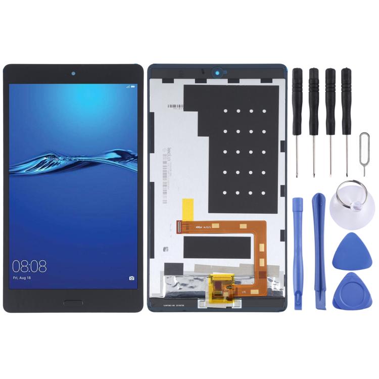 شاشة LCD أصلية كاملة مع بصمة لهواوي MediaPad M3 Lite 8