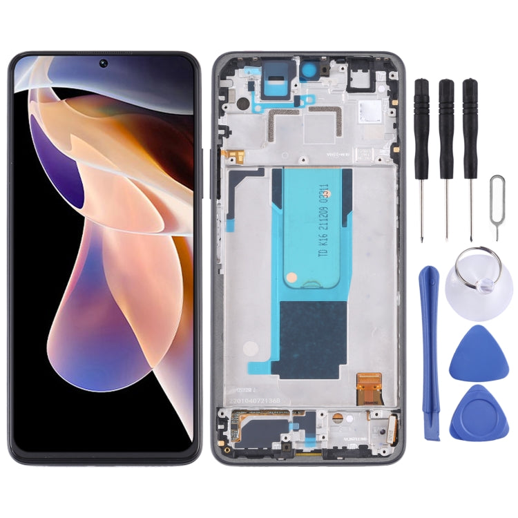 شاشة LCD أصلية شاومي ريدمي نوت 11 Pro مع إطار