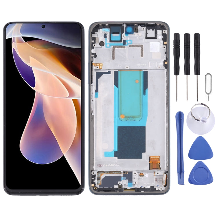 شاشة LCD أصلية شاومي ريدمي نوت 11 Pro مع إطار