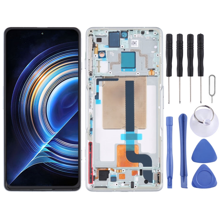 Original full LCD screen with frame for Xiaomi Redmi K50 Gaming