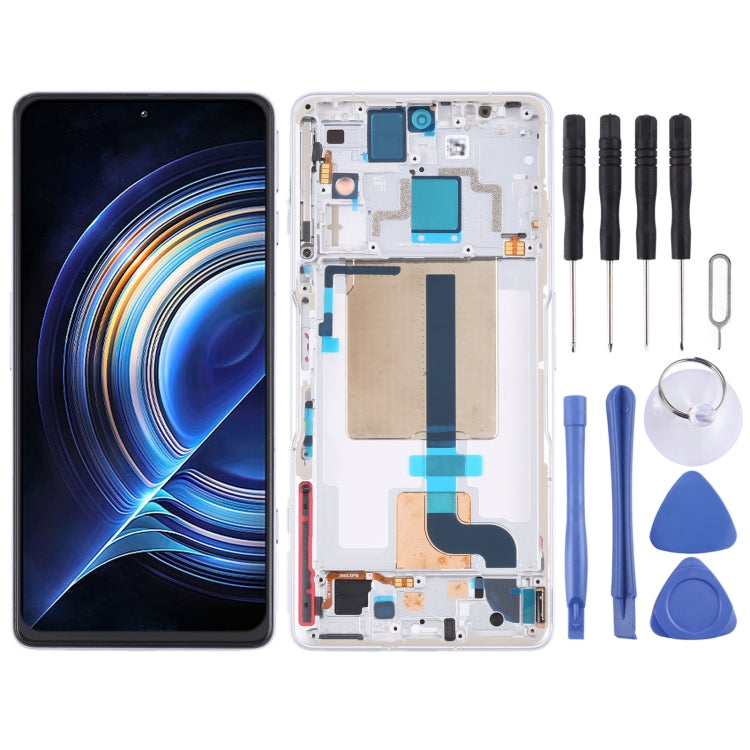 Original full LCD screen with frame for Xiaomi Redmi K50 Gaming