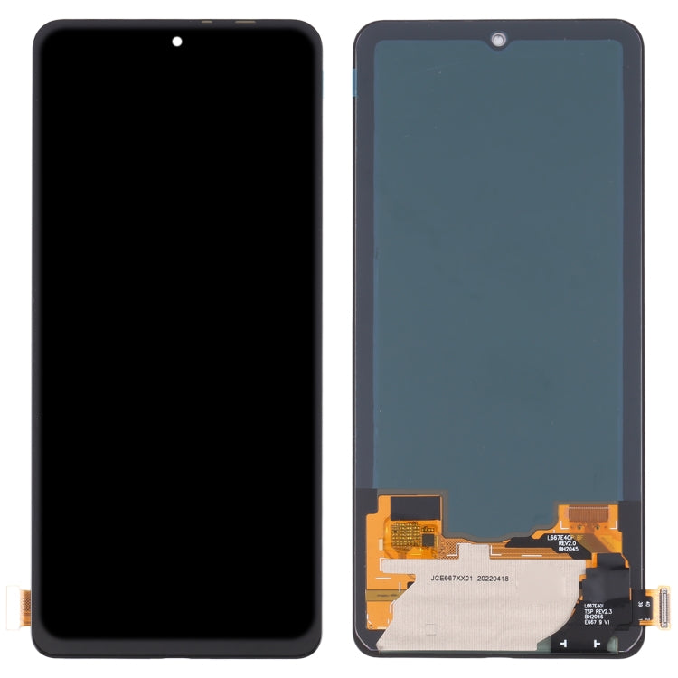 OLED screen and digitizer for Xiaomi Redmi K40 and Poco F3, full assembly