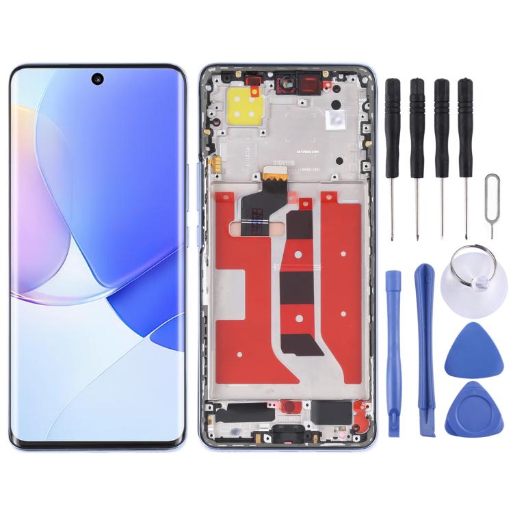 Original screen with frame for Huawei Nova 9, full assembly