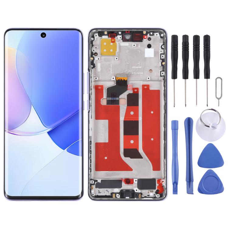 Original screen with frame for Huawei Nova 9, full assembly