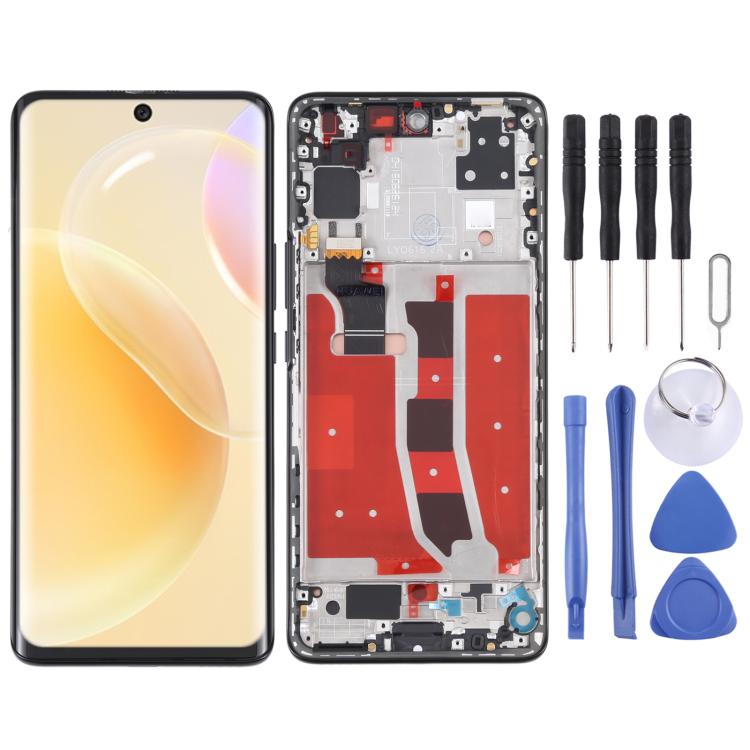 شاشة LCD أصلية كاملة مع إطار لهاتف هواوي Nova 8 5G
