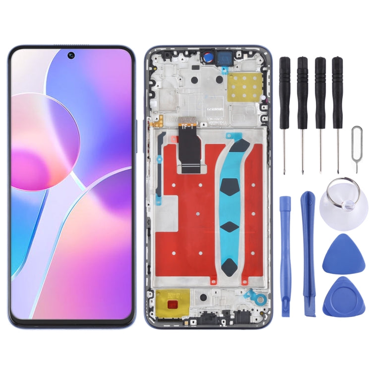 شاشة LCD أصلية كاملة مع إطار لهاتف هونر X30i