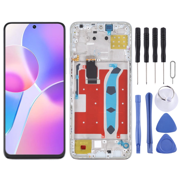 شاشة LCD أصلية كاملة مع إطار لهاتف هونر X30i