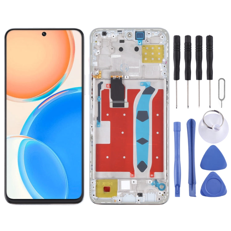 Original full LCD screen with frame for Honor X8
