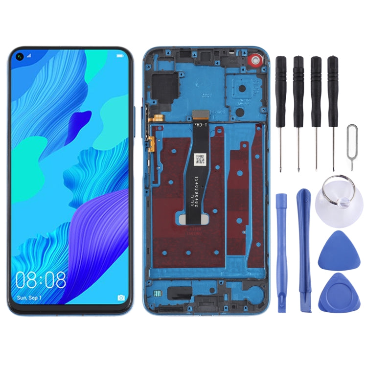 شاشة LCD أصلية كاملة مع إطار لهاتف هونر 20 وNova 5T