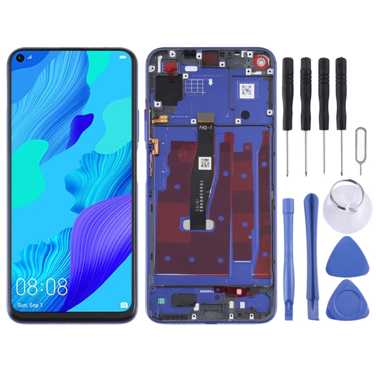 شاشة LCD أصلية كاملة مع إطار لهاتف هونر 20 وNova 5T