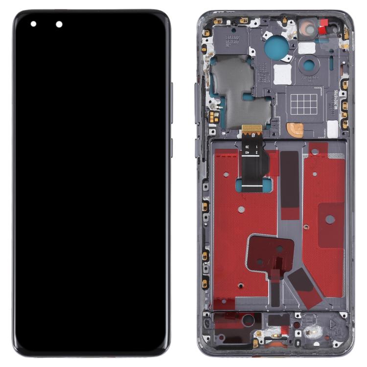 شاشة أصلية مع إطار لهواوي P40 Pro متكاملة