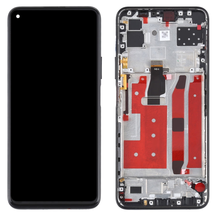شاشة LCD أصلية كاملة مع إطار لهاتف هواوي Nova 7 SE وV30