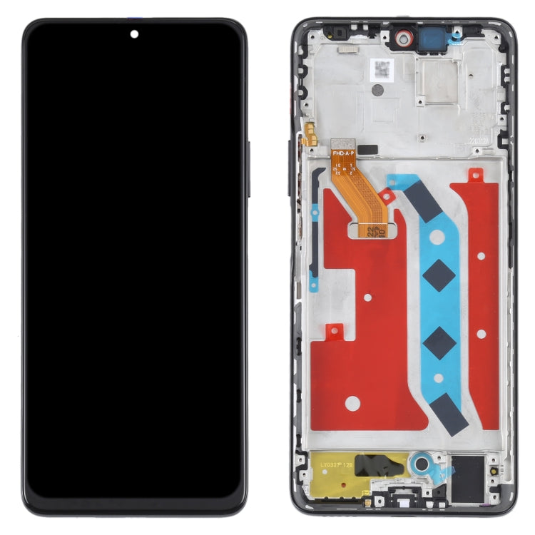 شاشة LCD أصلية كاملة مع إطار لهاتف هونر X30