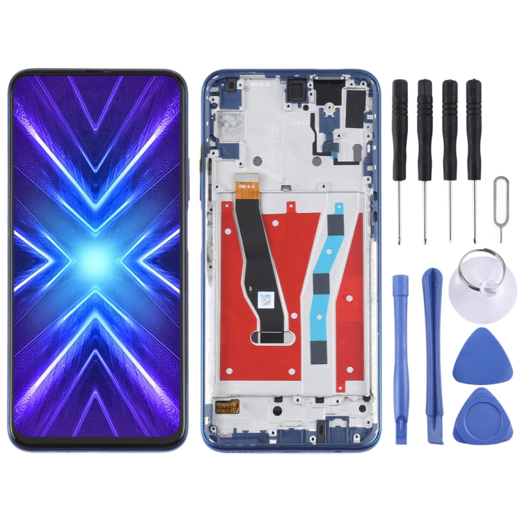 Original full LCD screen with frame for Honor 9X Pro and Huawei Y9s