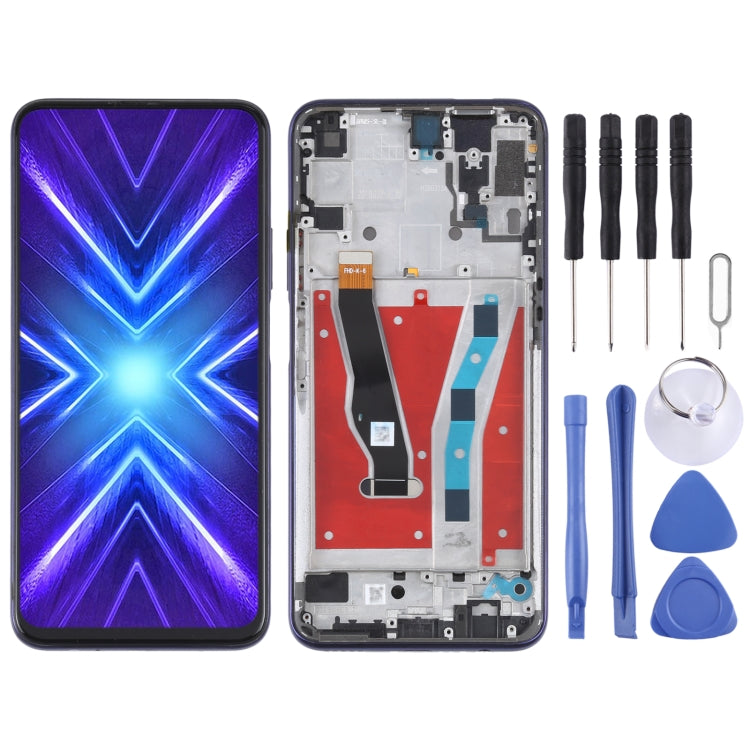 Original full LCD screen with frame for Honor 9X Pro and Huawei Y9s
