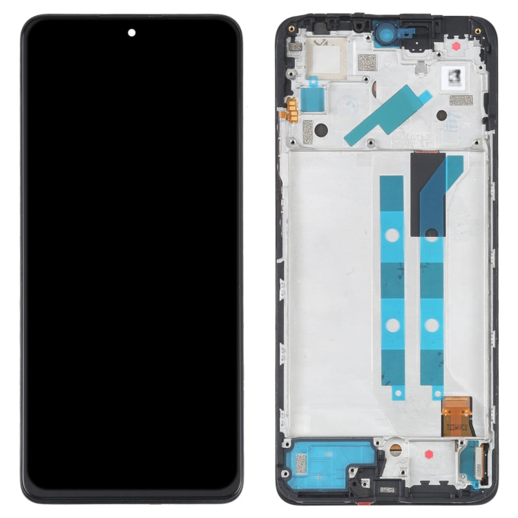 شاشة AMOLED أصلية شاومي Redmi Note 11 Pro 4G مع إطار