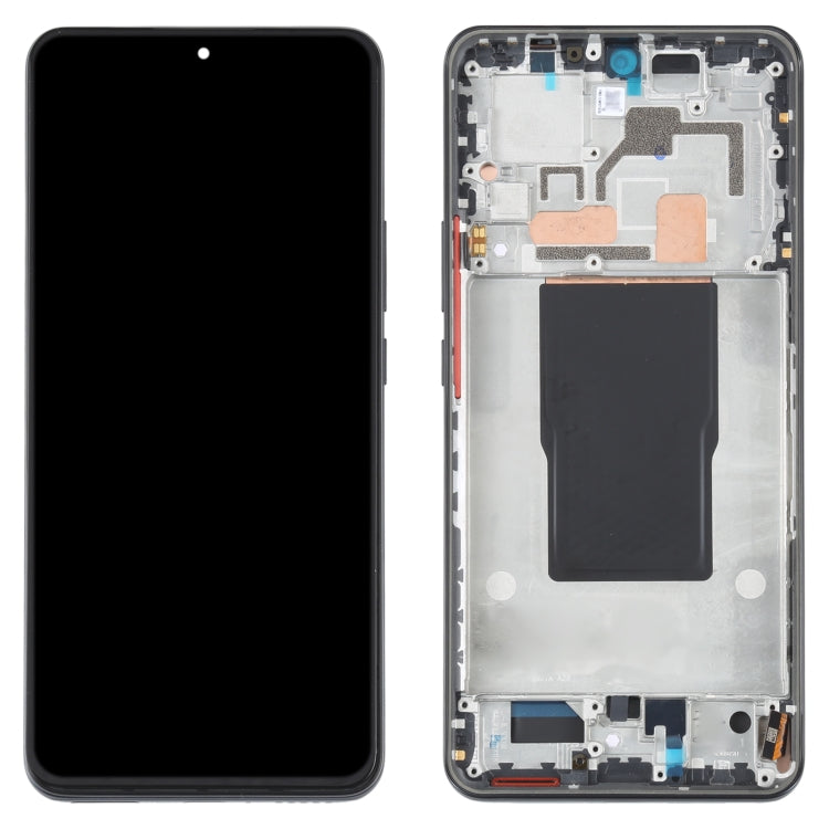 Original full AMOLED screen with frame for Xiaomi Redmi K50 Ultra