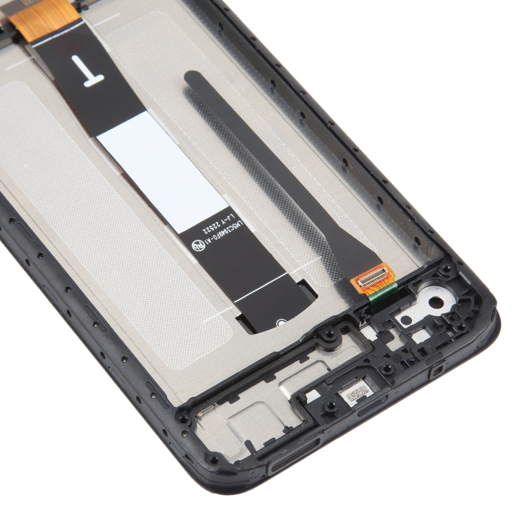 Original full AMOLED screen with frame for Xiaomi Redmi 12C phone