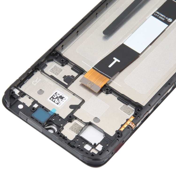Original full AMOLED screen with frame for Xiaomi Redmi 12C phone