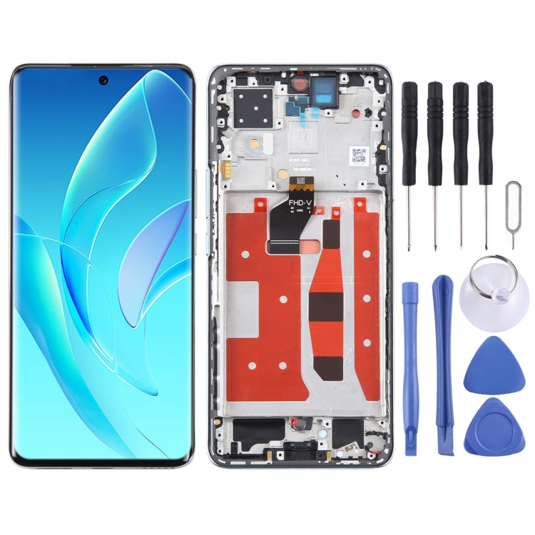 شاشة LCD أصلية كاملة مع إطار لهاتف هونر 60 Pro