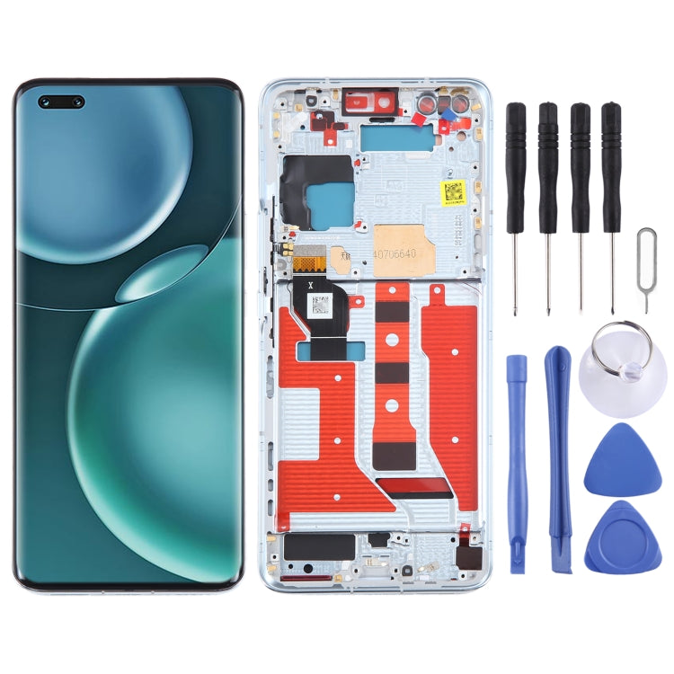 شاشة LCD أصلية كاملة مع إطار لهاتف هونر Magic4 Pro