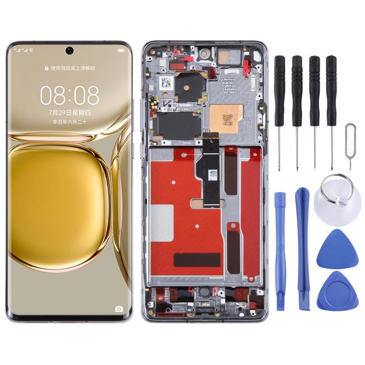 شاشة أصلية مع إطار لهواوي P50 Pro / Mate 50 Pro